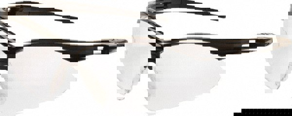 Safety Glass: Scratch-Resistant, Polycarbonate, Clear Lenses, Full-Framed, UV Protection