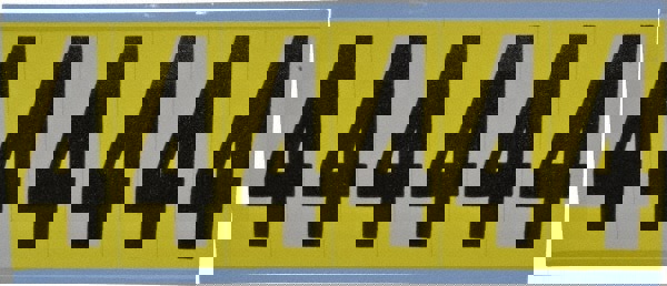 Number & Letter Label: 