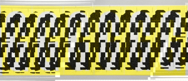 Number & Letter Label: 