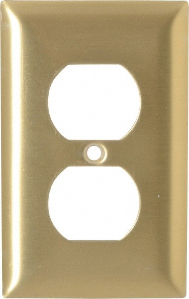 1 Gang, 4-1/2 Inch Long x 2.78 Inch Wide, Standard Outlet Wall Plate