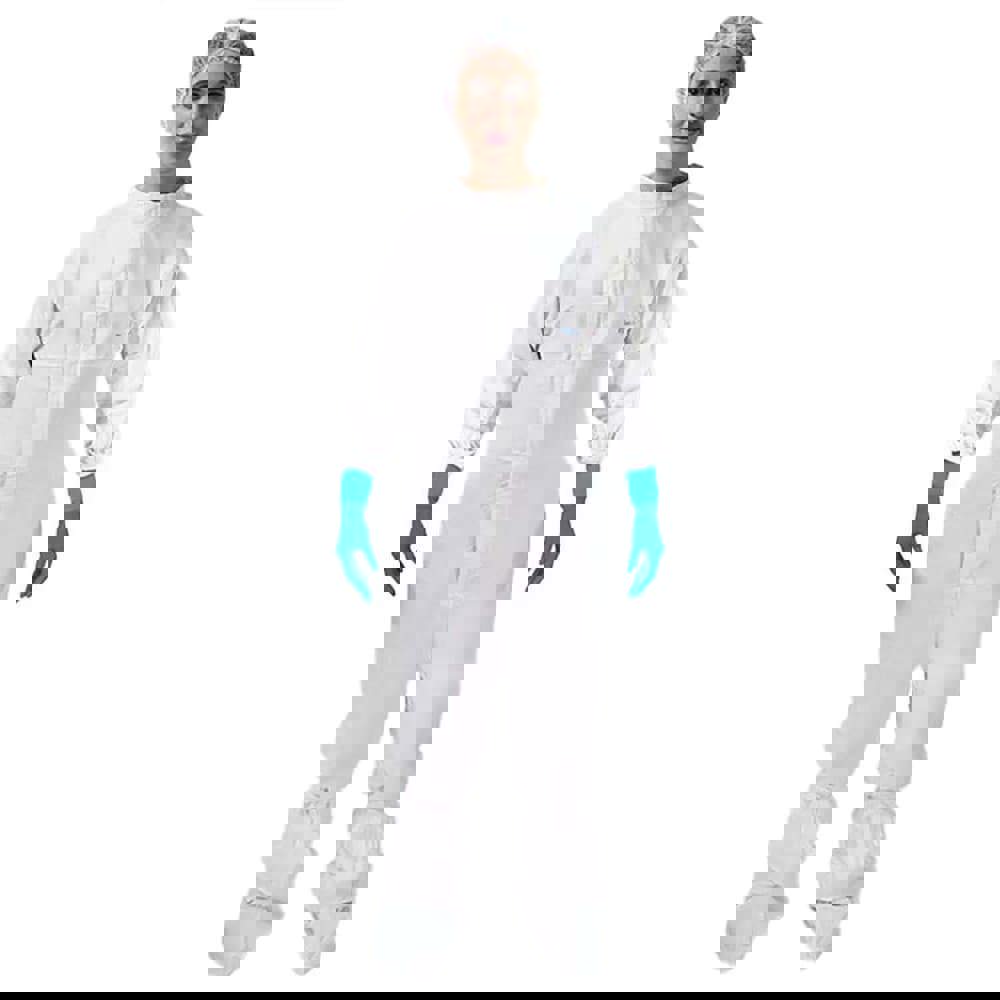 Disposable & Chemical Resistant Coveralls; Protection Type: Non-Hazardous Liquid Splash ; Garment Type: Coveralls ; Garment Style: Coveralls ; Size: 5X-Large ; Material: CleanTough ; Closure Type: Storm Flap