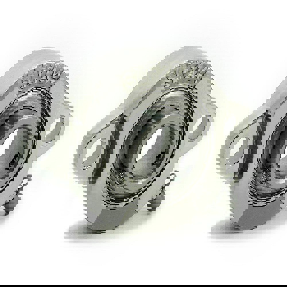 Mounted Bearings & Pillow Blocks; Bearing Insert Type: Narrow Inner Ring ; Bolt Hole (Center-to-center): 71.5mm ; Housing Material: Stainless Steel ; Lock Type: Set Screw ; Static Load Capacity: 1225.00 ; Number Of Bolts: 2