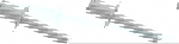 Size 46 Dome Head Steel Open End Blind Rivet