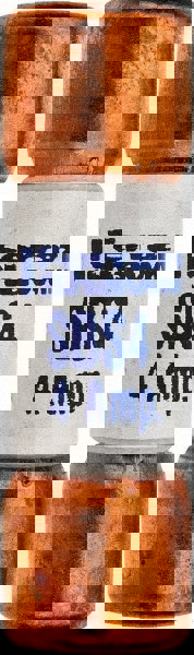 Cylindrical Fast-Acting Fuse: 4 A, 10.3