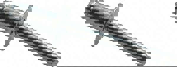 Open End Blind Rivet: Size 84, Dome Head, Steel Body, Steel Mandrel