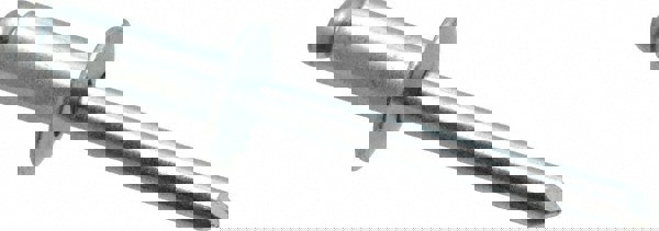 Open End Blind Rivet: Size 86, Dome Head, Steel Body, Steel Mandrel