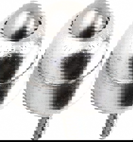 Ball Transfer: 25.4 mm Ball Dia, Stainless Steel, Round Base