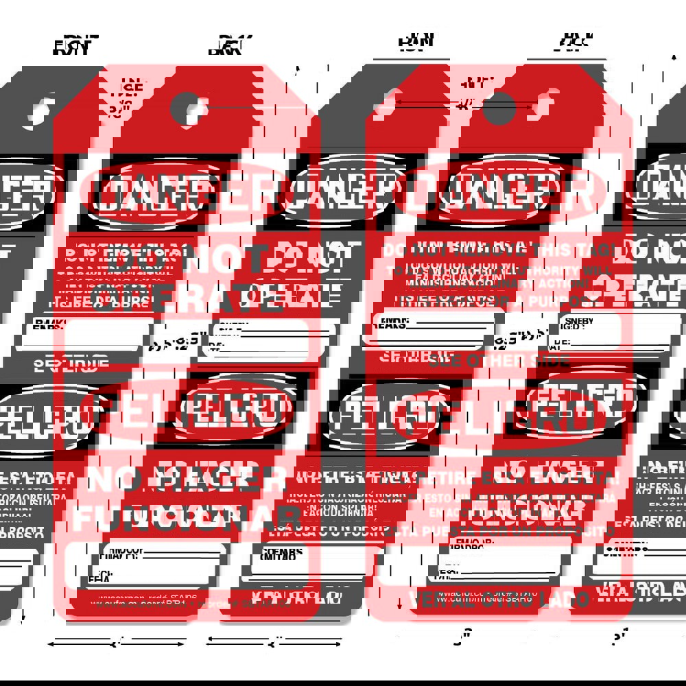 Safety & Facility Tags; Message Type: Ac