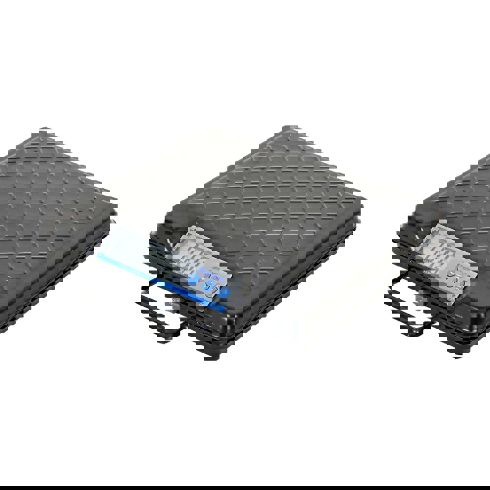 SCALE,100 LB. PORT DIG,BK