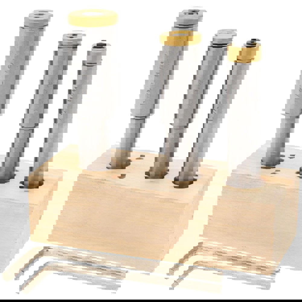 1/2 Inch Shank Diameter, 1/4 and 1/2 Inch Cutter Hole Diameter, Straight Shank Circular Saw Arbor