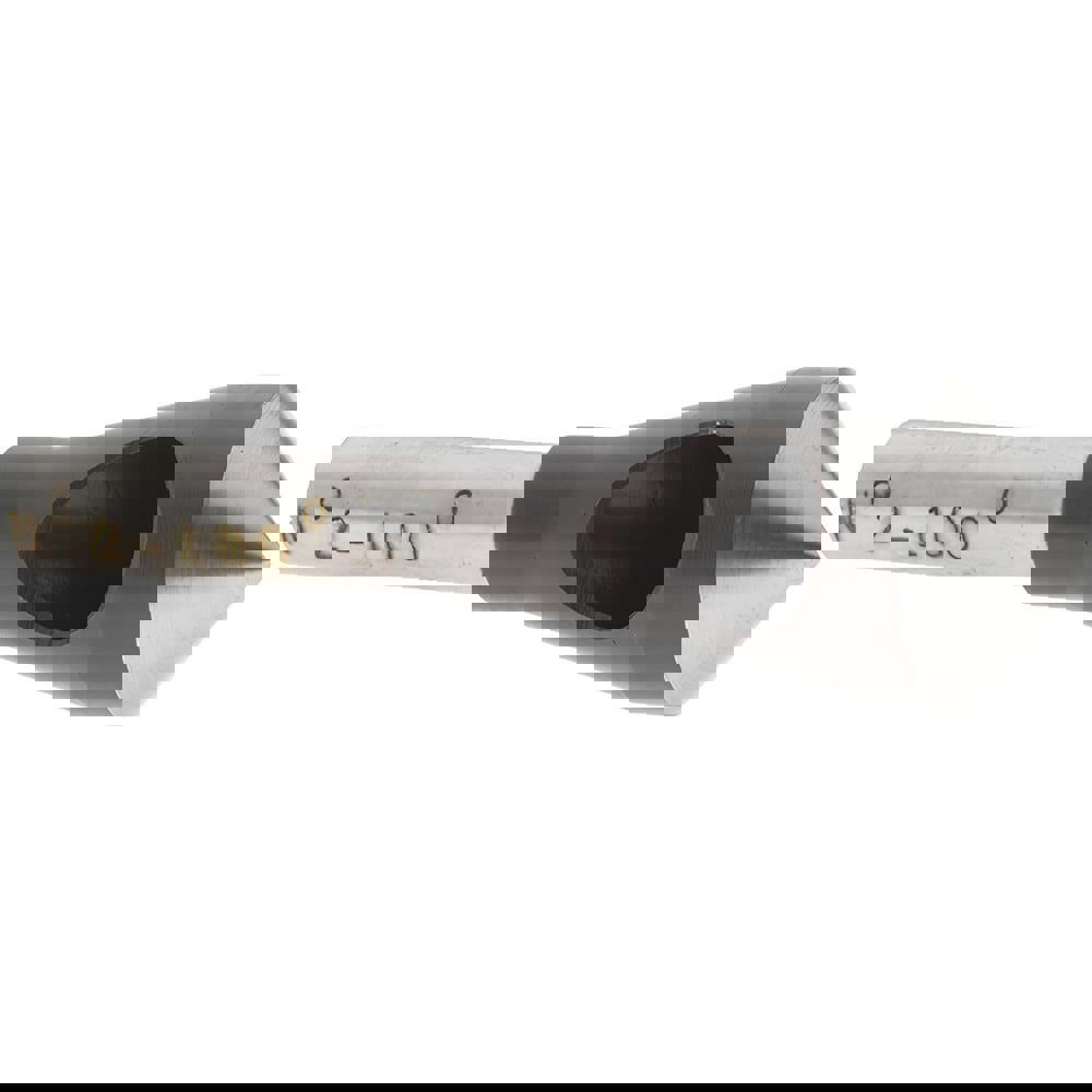 Countersink: 100.00 deg Included Angle, 0 Flute, High-Speed Steel, Right Hand Cut