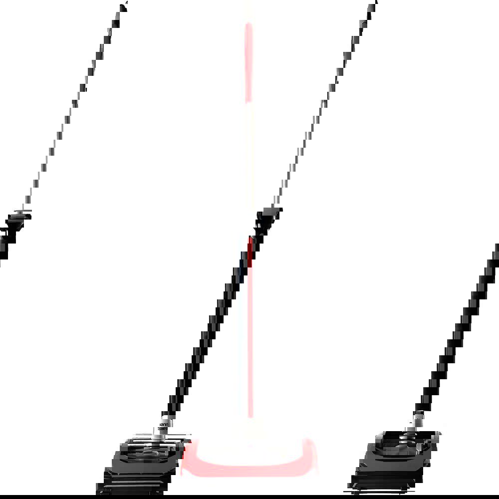 Upright Vacuum Cleaners; Color: Black; Red ; Includes: Battery; Battery Charger ; Cleaning Width (Decimal Inch): 12 ; Cord Length (Feet): 0.00 ; UNSPSC Code: 47121602