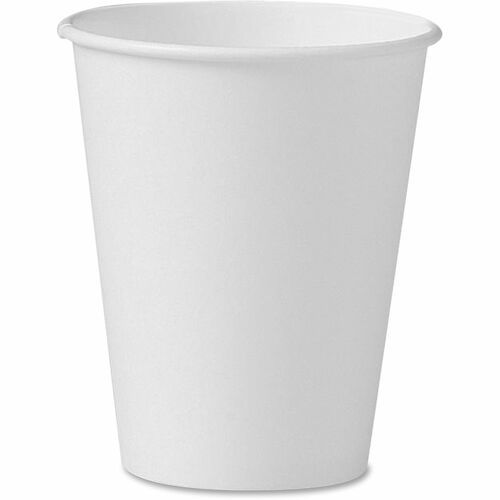 CUP,PPR HOT 8OZ,WHI