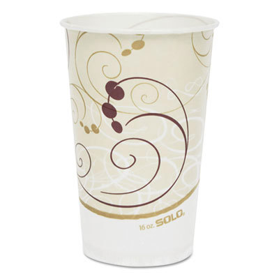 (20) 50 Pack, 16 oz Treated-Paper Cold Cups