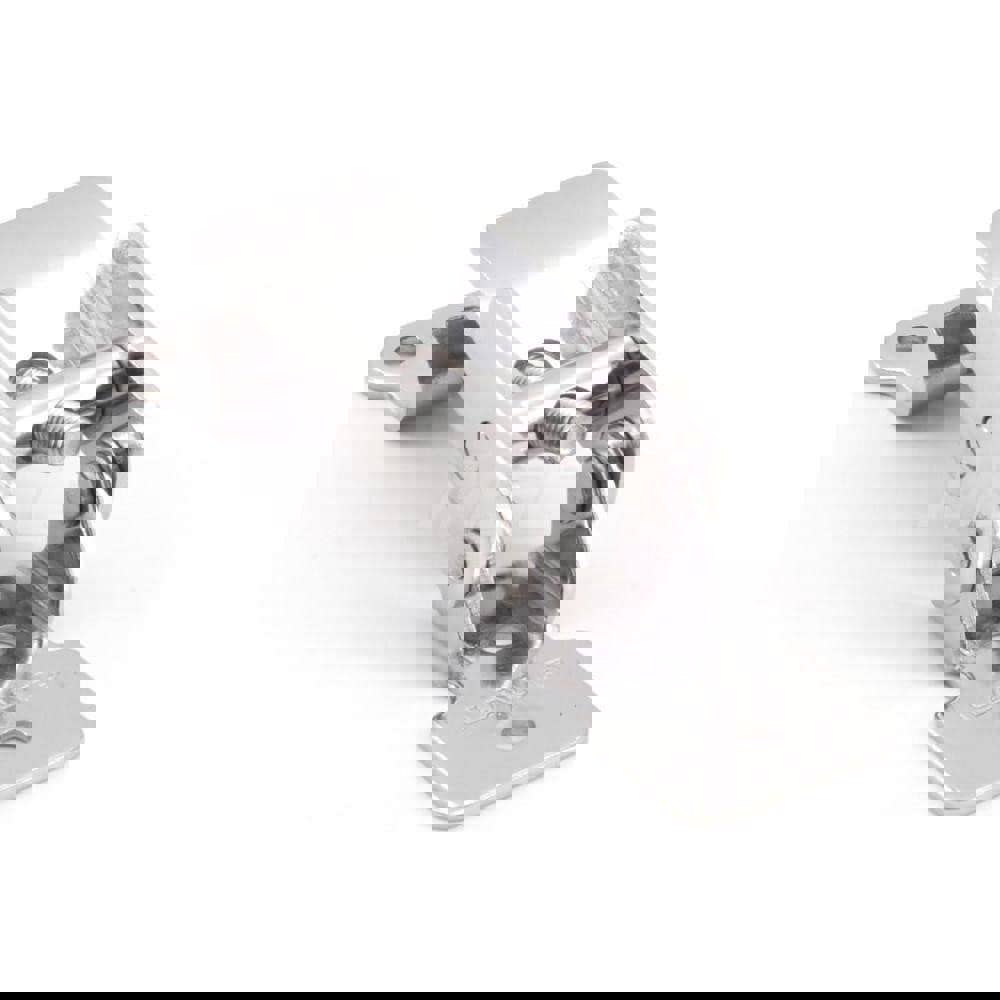 Adjustable Arm Compression Draw Door Latch: 24 mm OAW, 12 mm OAH, 304 Stainless Steel, Polished Finish