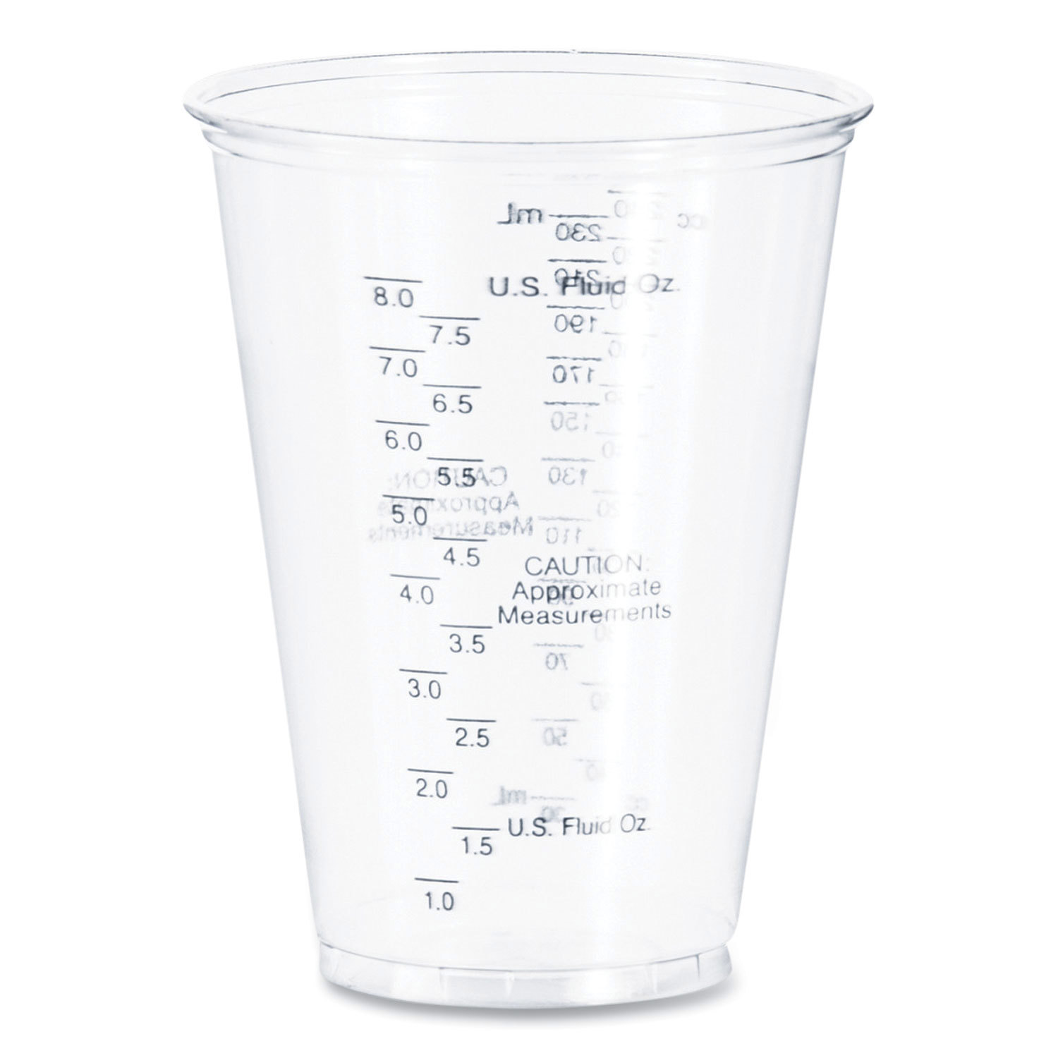 CUP,10OZ,GRADUATED,CLR