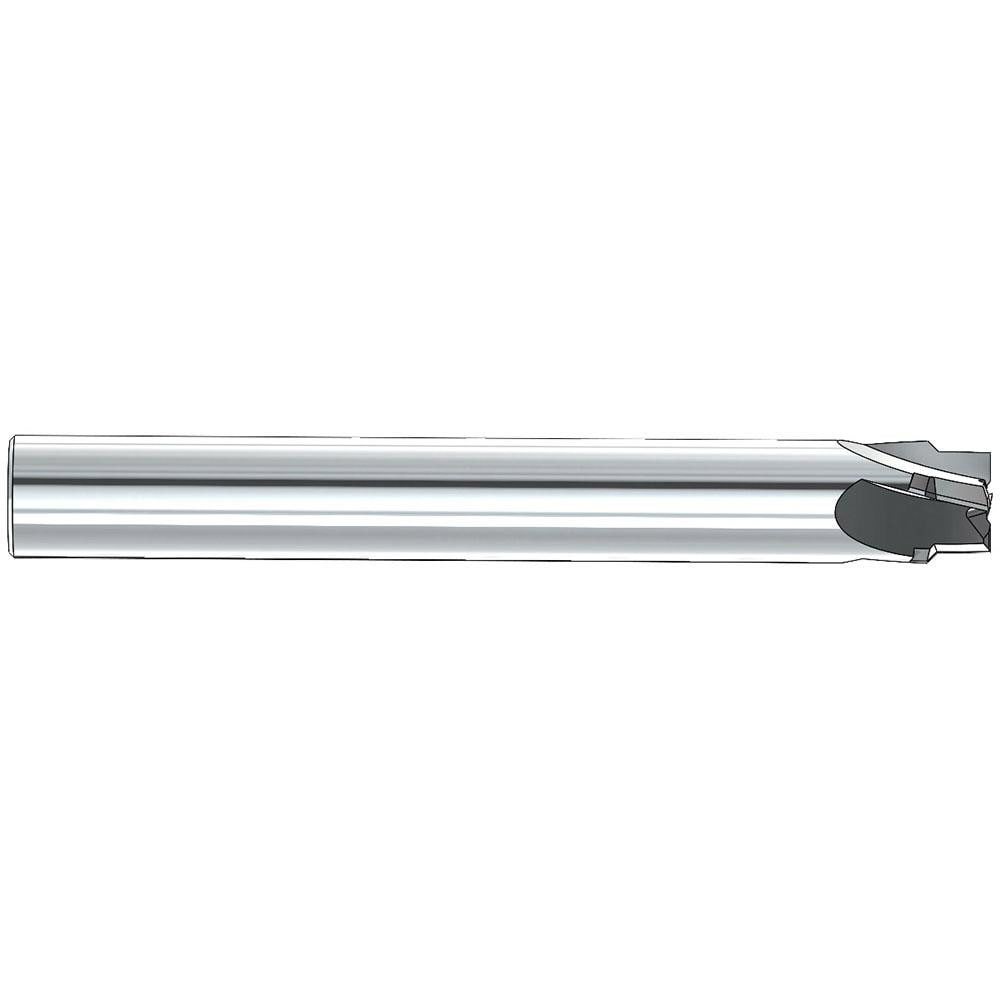 Picatinny Rail Form Cutters; Cutter Diameter (Decimal Inch): 0.2060 ; Included Angle: 90.00 ; Cutting Diameter (mm): 5.23 ; Minimum Width: 0.206 (Inch); Finish/Coating: Bright/Uncoated ; Overall Length (Inch): 2