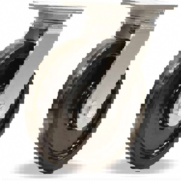 Swivel Top Plate Caster: Phenolic, 10