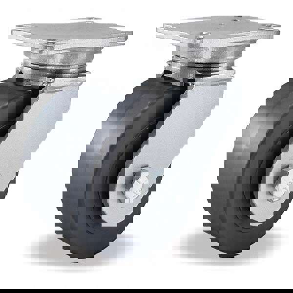 Swivel Top Plate Caster: Nylon, 6