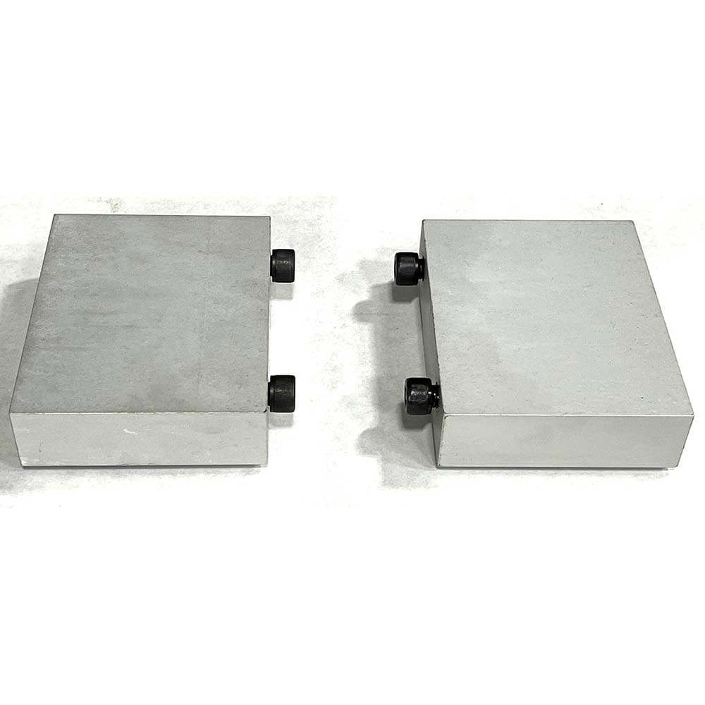 Vise Jaw Sets; Jaw Width (mm): 101.6; Jaw Width (Inch): 4; Set Type: Component Kit; Material: Aluminum; Vise Compatibility: 4