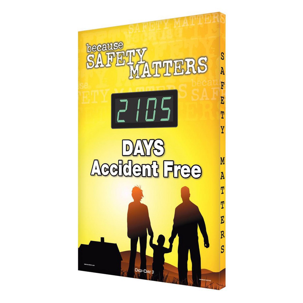 Scoreboards; Scoreboard Type: Digital Scoreboard ; Overall Height: 30.5 ; Thickness: 3.75 ; Illumination: LED ; Mount Type: Wall ; Graphic: Family Walking on the Beach