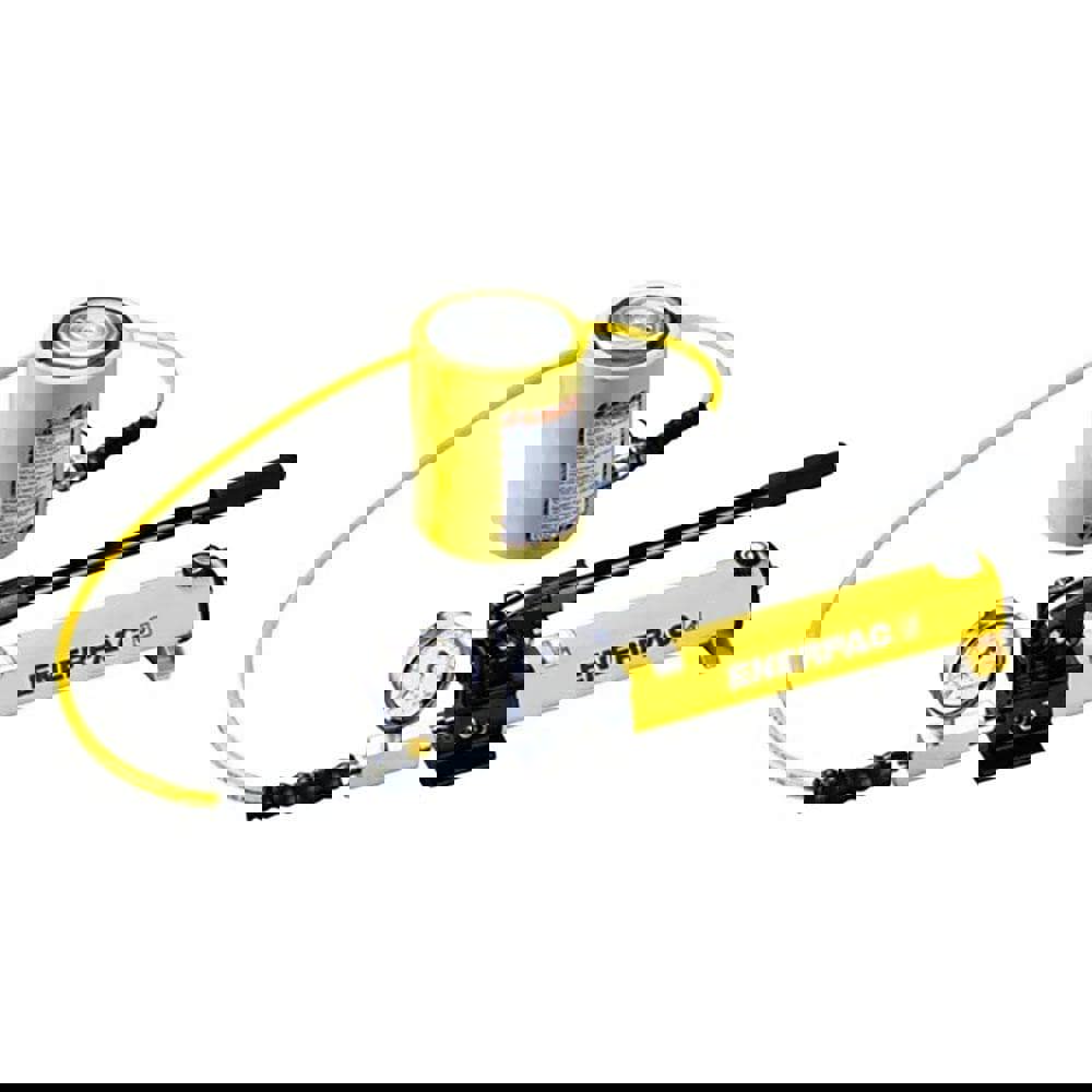 10 Ton Capacity, Cylinder No. RCS-101, Manual Hydraulic Pump & Cylinder Set