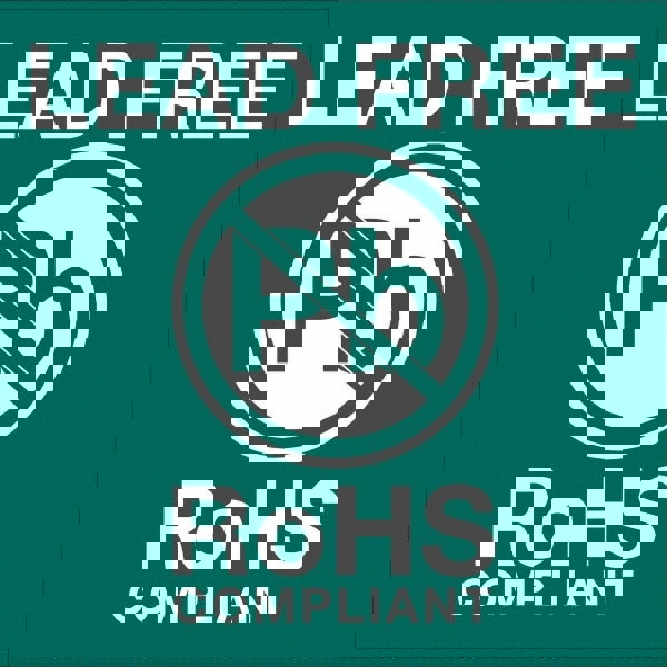 Label Maker Label: Green & White, Paper, 2