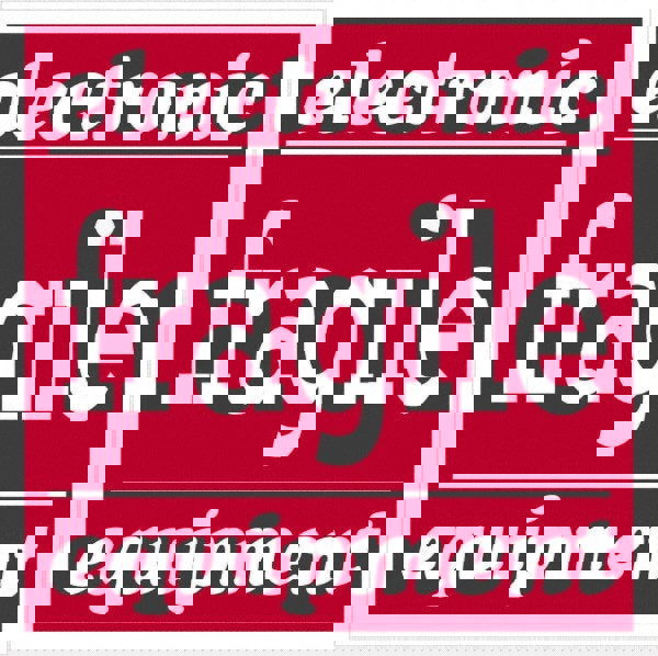 Label Maker Label: Red & White, Paper, 4