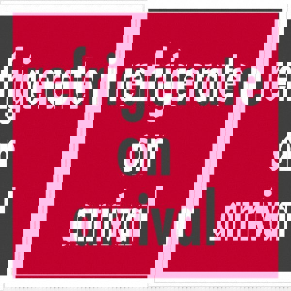 Label Maker Label: Red & White, Paper, 4