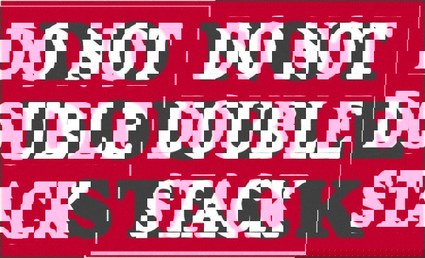 Label Maker Label: Red & White, Paper, 5