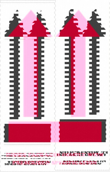 Label Maker Label: Red & White, Paper, 8