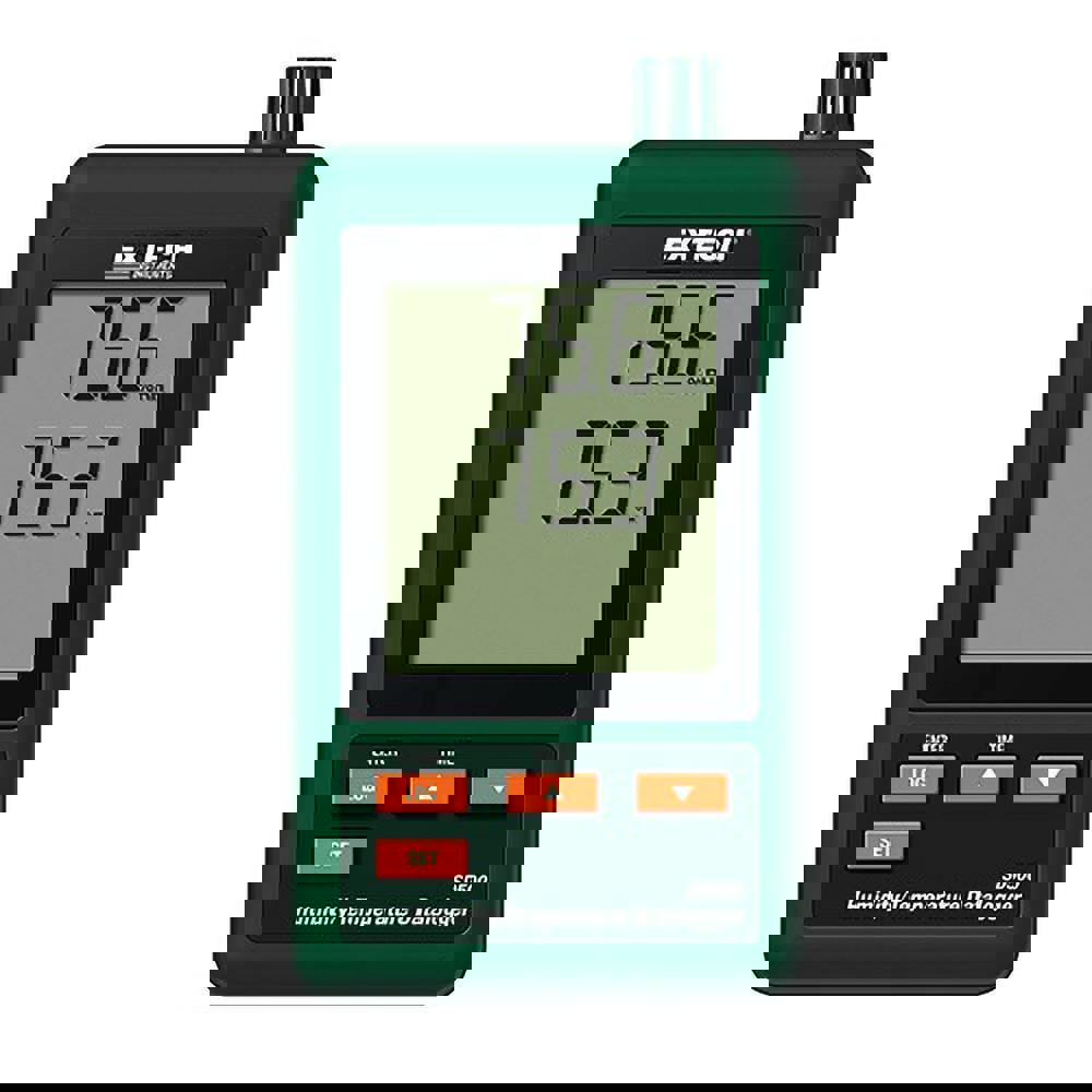 32 to 122&deg;F, 10 to 90% Humidity Range, Temp Recorder