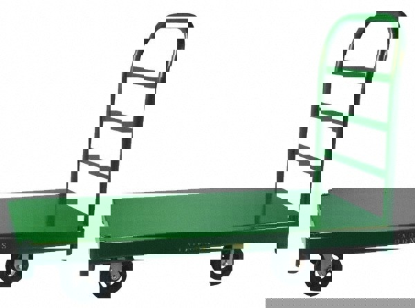 Platform Truck: 2,000 lb Capacity, Steel Deck