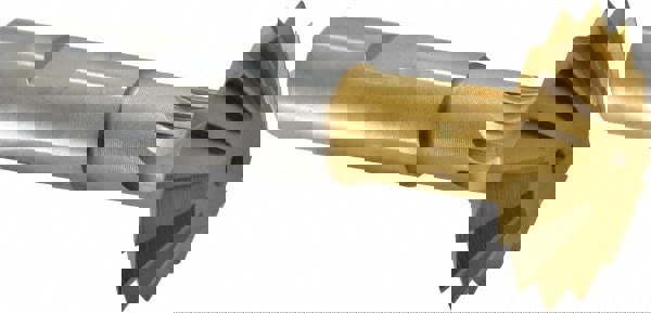 Double Angle Milling Cutter: 60 &deg;, 1-1/2