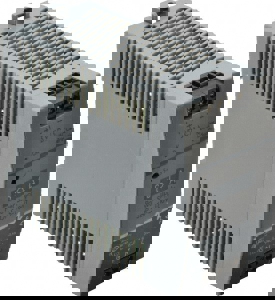 100 Watt, 5 Amp, 264 VAC, 375 VDC Input, 5 to 6 VDC Output, DIN Rail Power Supply