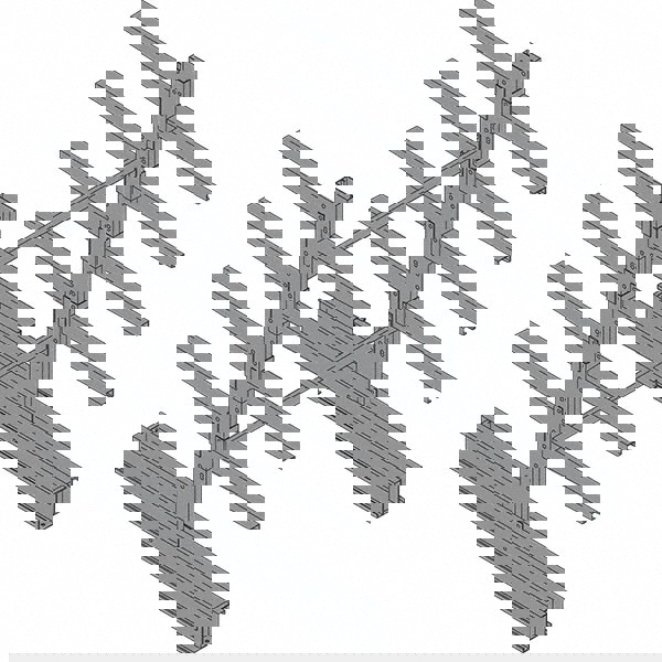 Steel Starter Unit Cantilever Rack: 43,000 lb Capacity