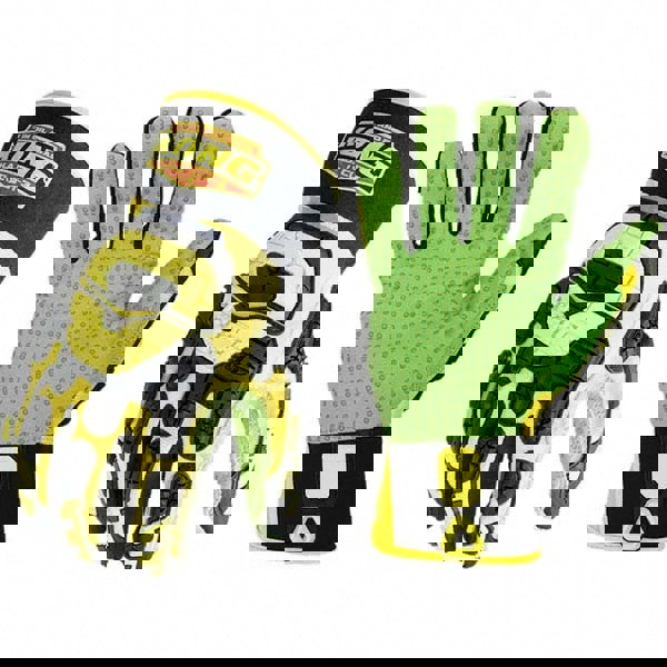 Cut-Resistant Gloves: Size X-Large, Suede & Nylon Lined, Suede & Nylon