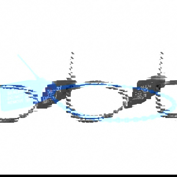 Security Seals; Type: Barrier Seal ; Overall Length (Decimal Inch): 14.125in ; Material: Polypropylene ; Breaking Strength (lb): 50.000 (Pounds); Features: Reveals the Slightest Tampering Attempts ; Features: Reveals the Slightest Tampering Attempts