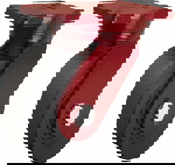 Swivel Top Plate Caster: Nylon, 6