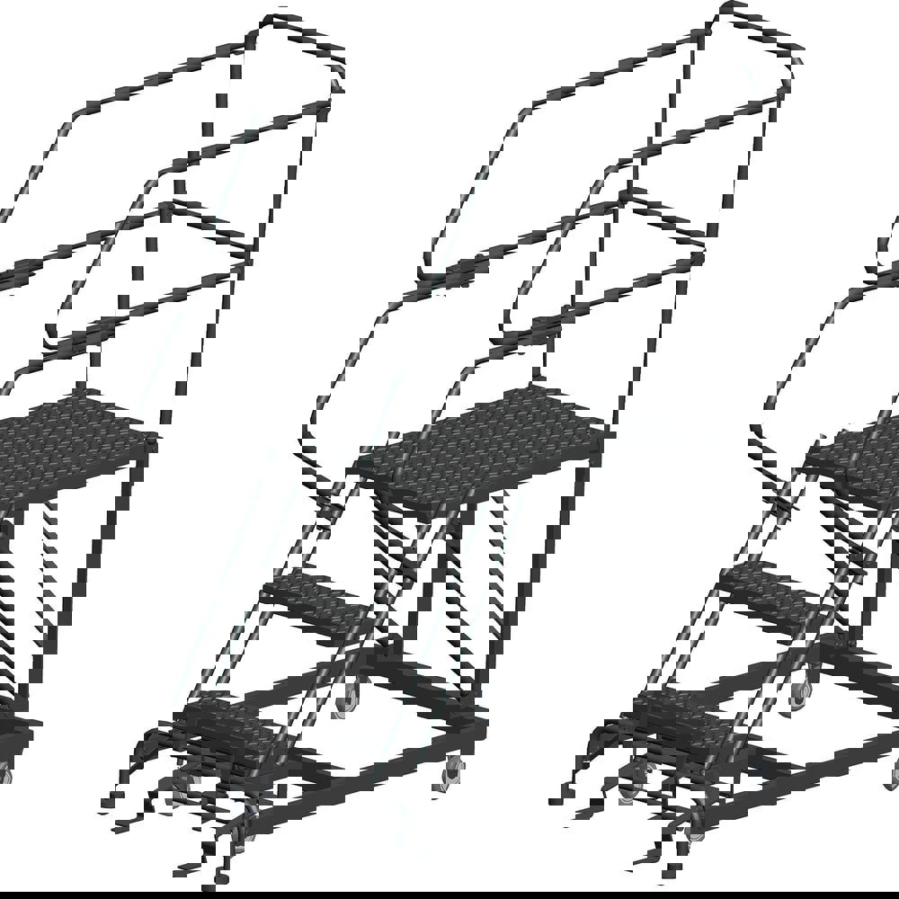 5-Step Steel Work Platform: 800 lb Capacity, 36