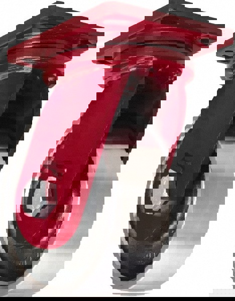 Swivel Top Plate Caster: Forged Steel, 8