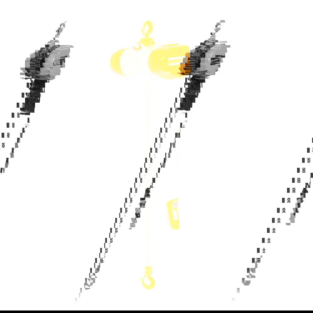 Electric Hoists; Controller: Pendant ; Mount Type: Hook (Without Trolley) ; Brake Type: Load ; Lifting Speed: 56 ; UNSPSC Code: 24101602