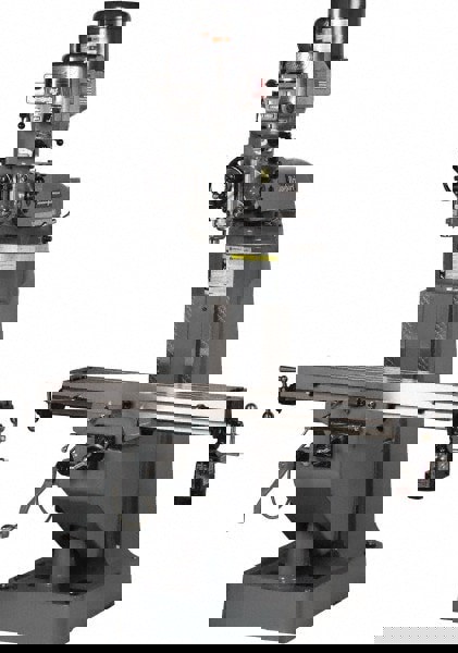 Knee Milling Machine: 2 hp, Variable Speed Pulley Control, 3 Phase