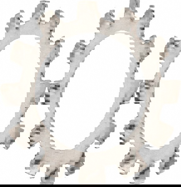 M18 Screw, 21mm ID, Stainless Steel External Tooth Lock Washer