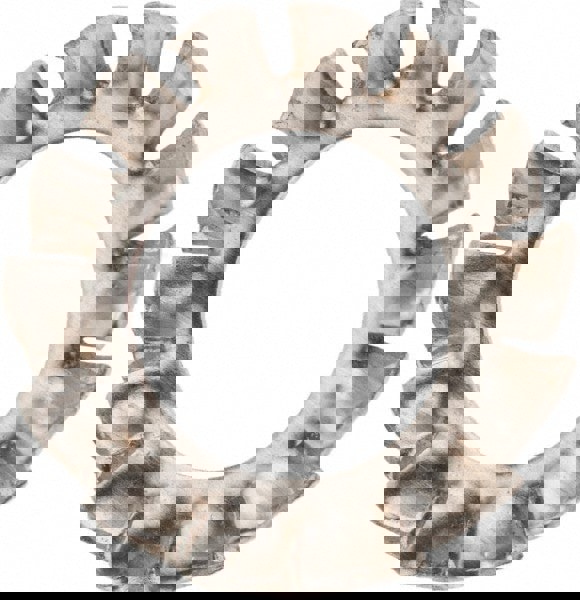 M8 Screw, 8.4mm ID, Stainless Steel External Tooth Lock Washer