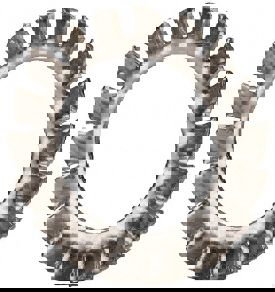 M14 Screw, 15mm ID, Stainless Steel External Tooth Lock Washer