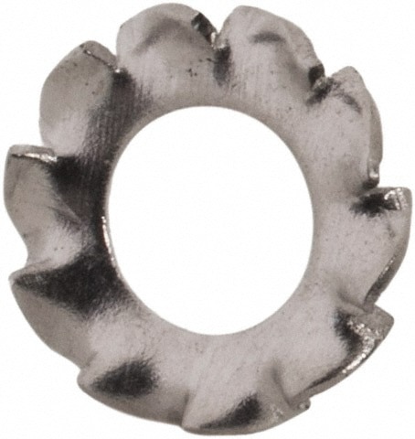 M2.5 Screw, 2.7mm ID, Stainless Steel External Tooth Lock Washer