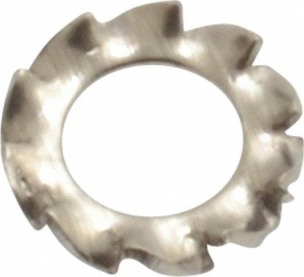 M3 Screw, 3.2mm ID, Stainless Steel External Tooth Lock Washer