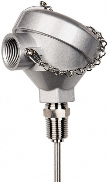 Thermocouple Probe: 100 OMS Industrial RTD Probe, 1/2 in Hex Mount