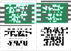 First Aid Sign: Rectangle, 